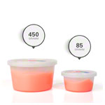 Abbildung zeigt Physioflex Therapie-Knetmasse medium, 85 g, rot