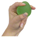 Squeeze Egg Handtrainer Fingertrainer Unterarmtrainer Antistressball mittel GRÜN