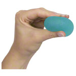 Squeeze Egg Handtrainer Fingertrainer Unterarmtrainer Antistressball stark BLAU