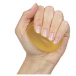 Thera Band Handtrainer Fingertrainer Unterarmtrainer Stressball extra weich GELB