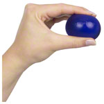 Thera Band Handtrainer Fingertrainer Unterarmtrainer Antistressball hart BLAU
