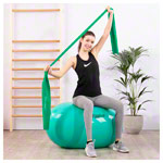 Deuser Physio Band, 25 m x 15 cm, leicht, grün