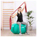Deuser Physio Band, 25 m x 15 cm, extra stark, rot