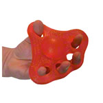 Power-Web Flex Grip Handtrainer Fingertrainer Unterarmtrainer: Mittel<br> Rot