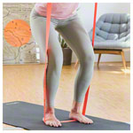 Abbildung zeigt BLACKROLL Super Band, 104x3 cm, leicht, orange