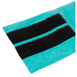 Abbildung zeigt Gewichtsmanschette mit Klettverschluss, 48x20 cm, 1 kg, türkis, Stück