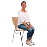 Abbildung zeigt Sitzkeilkissen VB 120, ø 38 cm x 7/1 cm