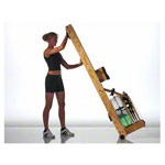 WaterRower Rudergert Esche, inkl. S4 Monitor, Herzfrequenzempfnger und Brustgurt POLAR T31, Set 3-tlg.