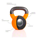 Kettlebell, 20 kg, orange