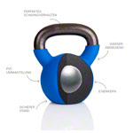 Kettlebell, 24 kg, blau