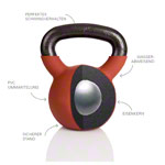 Kettlebell, 28 kg, braun