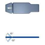 Abbildung zeigt HWK Therapieliege Solid Osteo Electric 2-tlg., Breite: 65 cm