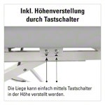 Abbildung zeigt HWK Therapieliege Impuls Viernheim Electric 5-tlg., Breite: 65 cm