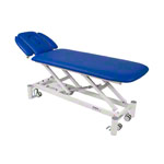 Therapieliege Massagebank Massageliege Praxisliege Smart ST4 mit Radhebesystem<br> Blau