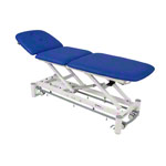 Therapieliege Massageliege Smart ST3 mit Radhebesystem und Rundumschaltung<br> Blau