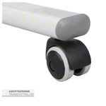 Abbildung zeigt Rasterspiegel XL, HxB 170x100 cm, fahrbar