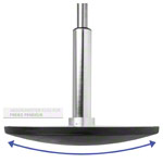 Ergo Pendelhocker Standard, Ø 30 cm, blau