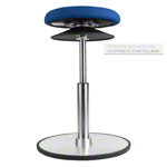 Ergo Pendelhocker Standard, Ø 30 cm, blau