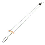 Abbildung zeigt Seilzug mit Karabinerhaken, 115-200 cm