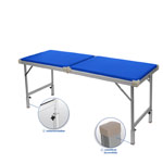 Alu-Kofferliege Robusta ST, LxBxH 170x65x70-82 cm