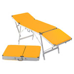 Koffermassagebank Egema inkl. Kopfteil<br> Koffermassageliege 188x55x73-82 cm