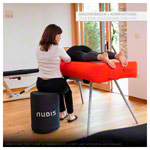 NUBIS Aufblasbare Massageliege Pro 2.0, inkl. Hocker 35 x 50 cm