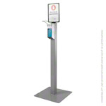 Desinfektionsmittelständer inkl. Spender für 500 ml Flaschen