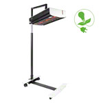 Halogen-Infrarotstrahler IRS<br> Infrarotwärmestrahler Rotlichstrahler Stativmodell