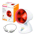 BEURER Infrarotlichtlampe Rotlichtlampe IL 30 mit Zeitstop<br> 150 Watt