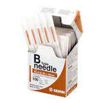 Abbildung zeigt Akupunkturnadeln Seirin Typ B, braun, 0,30 x 30 mm, 100 Stück