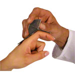 Saehan Finger-Goniometer, Schenkellänge 9 cm, 0-180°