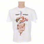 Kurzarm T-Shirt Verdauung<br> Anatomie Lernhilfe Medizinische Lernmittel