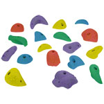 Klettergriff-Set Spider Jugs<br> 18-tlg.