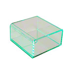 Abbildung zeigt Druckpunktereflektor aus Acrylglas, L x B x H 45 x 45 x 16 cm