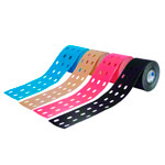 Abbildung zeigt CureTape Punch, 5 m x 5 cm, wasserfest, blau