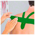 Abbildung zeigt CureTape Classic, 5 m x 5 cm, wasserfest, grün