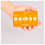 CureTape-Set, 7-tlg., Cutter + 6 Rollen CureTape Sport, 5 m x 5 cm