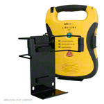 Abbildung zeigt Defibtech Lifeline Wandhalter für AED Defibrillator