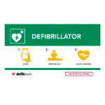 Defibtech Lifeline Schutzschrank Set, 3-tlg., für AED + AED View