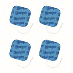 Elektroden Pads Wire passend zu Compex EMS TENS Geräten<br> 5x5 cm