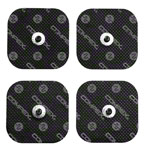 Elektroden Pads Easy Snaps passend zu Compex EMS TENS Geräten<br> 5x5 cm