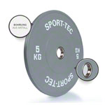 Hantelscheibe Olympia Bumper Plate, 50 mm, 5 kg,
