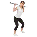 Gewichtsstange Fit Bar Hantel Gewicht Fitness Trainingsgerät<br> 1