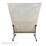 Leichtspiegel, B x H 75 x 200 cm, fahrbar und schwenkbar