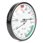 Sauna-Klimamesser inkl. Thermometer und Hygrometer,  13,5 cm_StripHtml