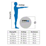 ARTZT thepro Fitness-Ball, ø 55 cm, anthrazit