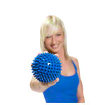 ARTZT vitality Massage-Ball mit Ventil,  10 cm, blau, 2 Stck