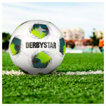 Derbystar Fußball Brillant TT DB v24 gelb/petrol, Größe 5
