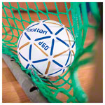 Abbildung zeigt Molten Handball D60 H1D4000, harzfrei, Größe 1