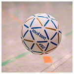 Abbildung zeigt Molten Handball D60 H1D4000, harzfrei, Größe 1